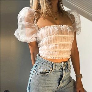 Zara Babydoll Top